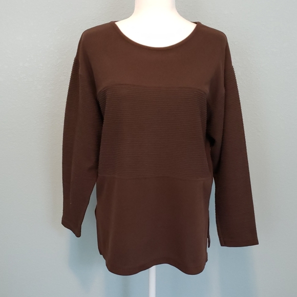 Hanes Signature Collection Long Sleeve Top - Picture 1 of 6